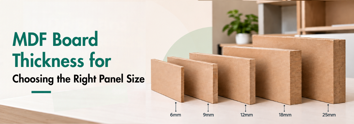 MDF Board Thickness for Choosing the Right Panel Size