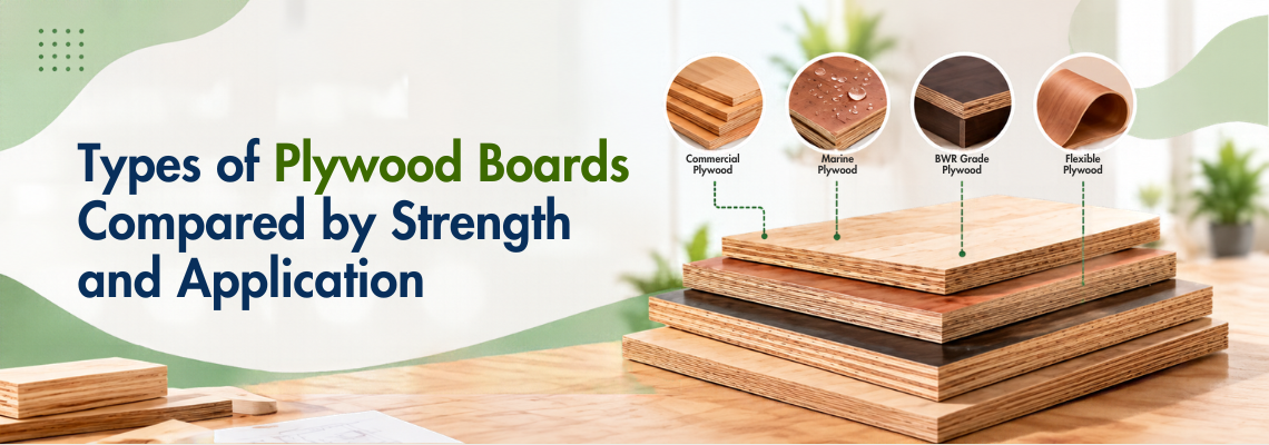 Types of Plywood Boards Compared by Strength and Application