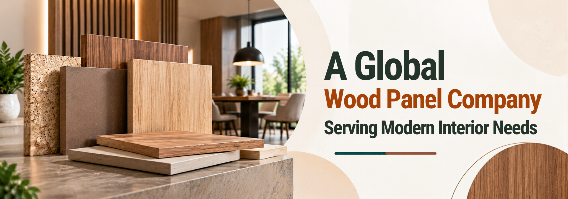 A Global Wood Panel Company Serving Modern Interior Needs
